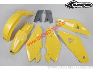 Kit plastique (jaune) - Husqvarna CR 125 / CR 250 / WR 250 / WR 125 / WRE 125 ('00-'03) / WR 360 ('00-'01) - UFO