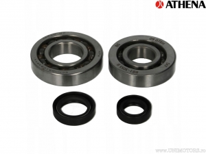 Kit rolamentos / retentores virabrequim NTN/SKF - Kymco Dink 50 Air ('99-'01) / Dink 50LC ('00-'01) / Super 9 50 LC ('00) - Athe