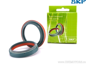 Kit simeringuri ulei / praf furca SKF Dual Compound - 45x57.1x11.2mm / 45x57.35x5mm - DUAL-45S - SKF