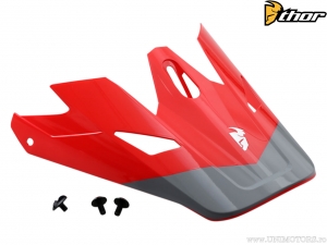 Kit visière casque enduro / cross Youth (enfants) Sector Bomber (rouge / gris) - Thor