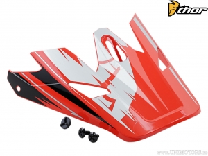 Kit visiera per casco enduro / cross Sector Warp (rosso / nero / grigio) - Thor