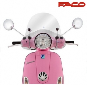 Kleine transparente Windschutzscheibe - Vespa LX 50-125-150cc - Cuppini Parimor