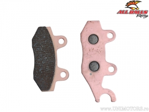 Klocki hamulcowe przednie (sinterowane) - Kawasaki KDX200 / KLX250SF / Suzuki DR350SE / RM125 / Yamaha TTR250 / YZ250 - All Ball