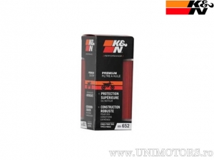 KN-652 racing oil filter - Gas Gas EC 250 / EC 500 / Husqvarna FC 250 / KTM EXC-F 250 / Freeride 250 / SX-F 450 - K&N