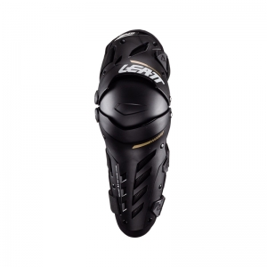 Knee and Shin Guards MTB Dual Axis Black: Size - XXL