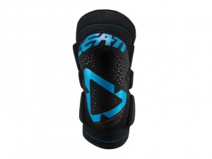 Knee guards enduro / cross 3DF 5.0 blue/black: Size - S/M