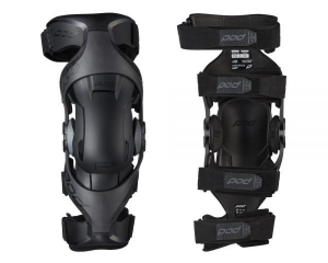 Knee protection enduro / cross Pod K4 V2.0 black (Left): Size - XS/SM