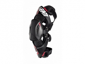 Knee Protection (Knee Guards) Enduro / Cross Leatt X-Frame PRO Carbon Black/Red: Size - S