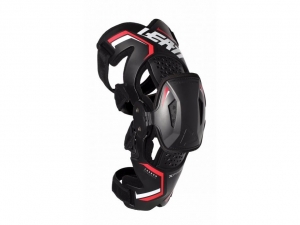 Knee Protection (Knee Guards) Enduro / Cross Leatt X-Frame PRO Carbon Black/Red: Size - S