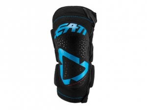 Knee Protectors (Knee Guards) Enduro / Cross 3DF 5.0 Zip Blue/Black: Size - S/M