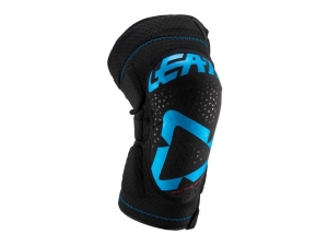 Knee Protectors (Knee Guards) Enduro / Cross 3DF 5.0 Zip Blue/Black: Size - S/M