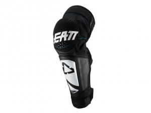 Knie- en scheenbeschermers enduro / cross 3DF Hybrid EXT wit / zwart: Maat - S / M