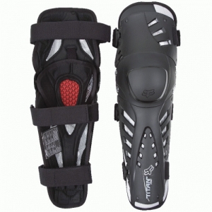 Knie- und Schienbeinschützer Enduro/Cross Titan PRO, CE [Schwarz]: Größe - Eine Größe