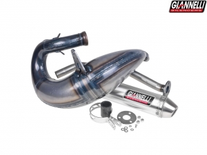 Komplette Auspuffanlage Giannelli Enduro 2T - Aprilia RX 125 / SX 125 ('08-'13) 2T - Aluminium Endschalldämpfer