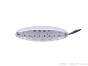 Komplette LED-Universal-Mini-Oval mit transparentem Glas 105x30mm - Shin Yo