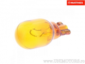 Koplamp zonder voet W16W oranje W2.1X9.5D 12V 16W - JM