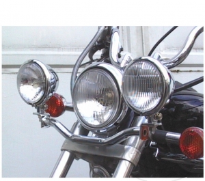 Koplampsteun - Suzuki VS 1400 GLF Intruder Flachlenker ('87-'88) / VS 1400 GLP Intruder Hochlenker ('87-'03) - JM