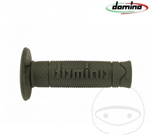 Kormány markolat készlet A260 zöld Domino D: 22 mm L: 119 mm zárt - JM