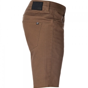 Korte casual broek Dagger 2.0 [Donkerbruin]: Maat - 34