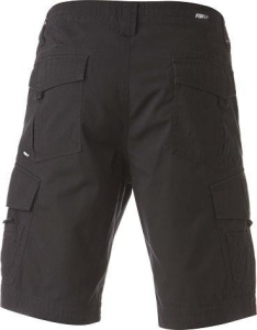 Korte casual Slambozo Cargo broek [Zwart]: Maat - 28