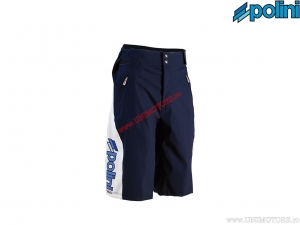 Korte MTB Freeride MX broek (maat L) - donkerblauw - Polini