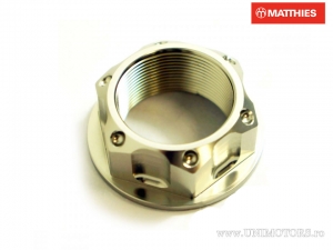 Krugmutter Pro Bolt M24 x 1.00 mm Silber Aluminium - Honda ADV 350 A ABS / CB 1000 F Super Four - R - RA ABS - JM