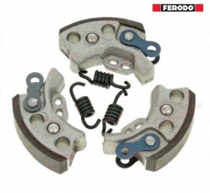 Kupplungsschuh-Set - Moped Piaggio Boss / Boxer / Bravo / Ciao / Grillo / Si / Si Mix 2T AC 50cc - Ferodo