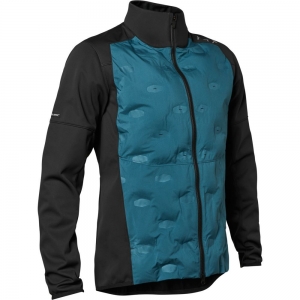 Kurtka MTB Ranger Windbloc® Fire [Czarno/Niebieski]: Rozmiar - M