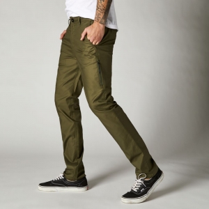 Lässige Hose Essex Stretch Slim [Armee Grün]: Größe - 34