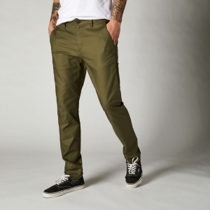 Lässige Hose Essex Stretch Slim [Armee Grün]: Größe - 34