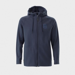 Lässiger Authentic Zip Hoodie: Größe L