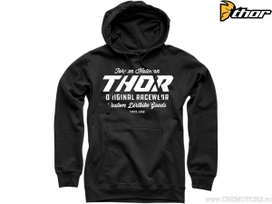 Lässiger Kapuzenpullover (Schwarz) - Thor