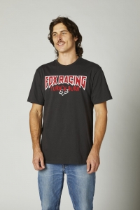 Lässiges Fox Roadie SS Premium T-Shirt [Vintage Schwarz]: Größe - XL