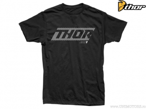 Lässiges Gefüttertes T-Shirt (Schwarz) - Thor