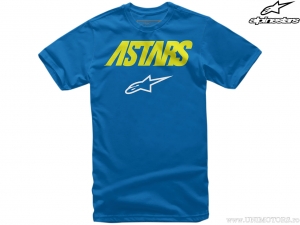 Lässiges Kinder-T-Shirt Angle Combo Tee (Blau) - Alpinestars