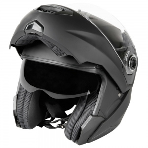 LAMP - Flip-up Helmet LA-1, Matte Black [XS]