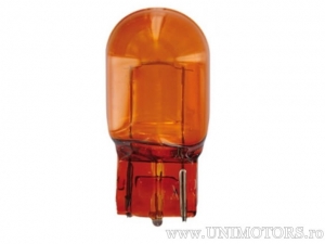 Lampa bez podstawki W21W pomarańczowa W3X16D 12V 21W - Osram