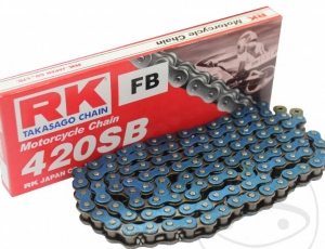 Lant standard RK blue 420 SB / 106 - Derbi Variant 25 Revolution / Hercules RX-9 80 AC / Honda C 125 A Super Cub ABS - RK