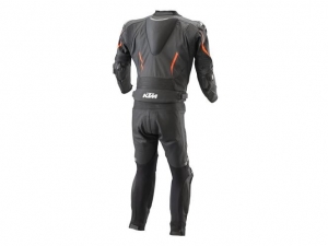 Leather two-piece racing suit: Size - XL