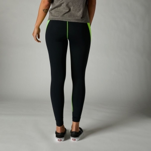 Leggings femme Detour [Jaune Flo]: Taille - M