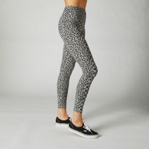 Leggings pour femmes AOP Detour [Gris/Noir]: Taille - L