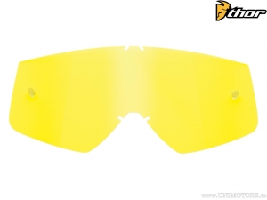 Lentille lunettes protection enduro / cross Sniper & Combat (jaune) - Thor