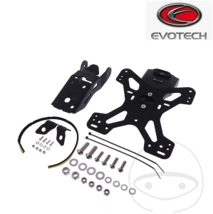 License plate holder support Evotech - Kawasaki Z 1000 F ('14-'16) / Kawasaki Z 1000 F Special Edition ('14-'15) - JM