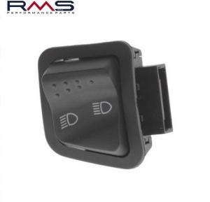 Light switch (low-high beam) - Aprilia Sport City / Gilera Runner SP / Piaggio Fly / NRG Power DD/DT / Zip 50-100cc - RMS