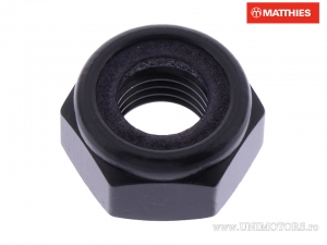 Locking Nut Pro Bolt M10 x 1.25 mm Black Aluminum - JM