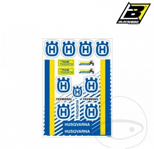 Logo adesivo - TECNOSEL HUSQVARNA 50x35 cm - JM