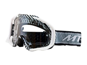 Lunettes MT tout-terrain (cross-enduro) Mx-Pro III - couleur blanche