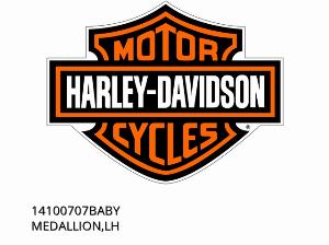 MÉDAILLON, LH - 14100707BABY - Harley-Davidson