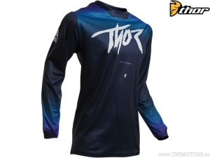 Maglia Enduro/Cross da Donna Pulse Fader (Blu Navy) - Thor