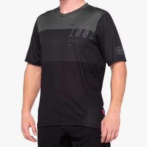 Maglia MTB Airmatic Nero/Grigio: Taglia - XL